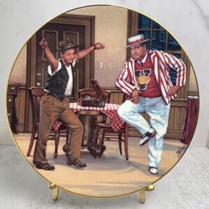 The Hamilton Collection Honeymooners Collector Plate "The Hucklebuck" 1987